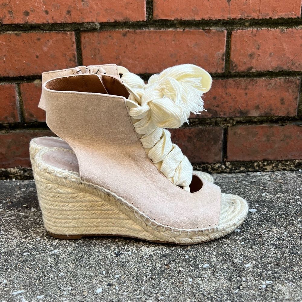Cholé Espadrille Wedge Ankle Booties Size 38